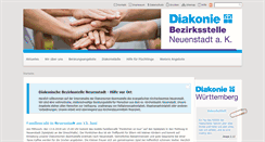 Desktop Screenshot of diakonie-neuenstadt.de
